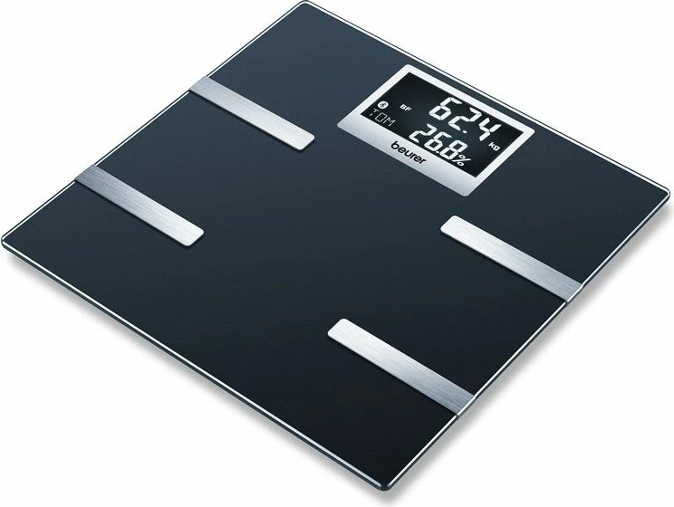 Peshore banjo diagnostike Beurer BF 700, 180 kg, Bluetooth + aplikacion, e zezë