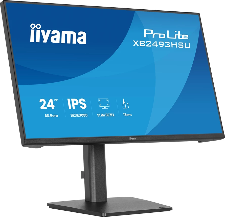 Monitor LED IIYAMA ProLite XB2493HSU-B1 23.8" IPS FHD 120Hz 1ms, i zi