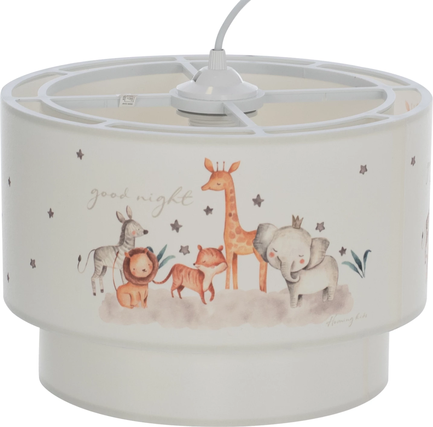 Llambë varëse për dhomë fëmijësh, shumëngjyrëshe, FH7572.03, Φ30x70 cm