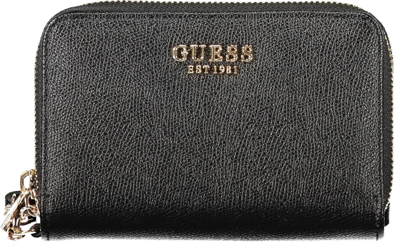 Portofol GUESS JEANS AMORETTE SLG për femra, e zezë