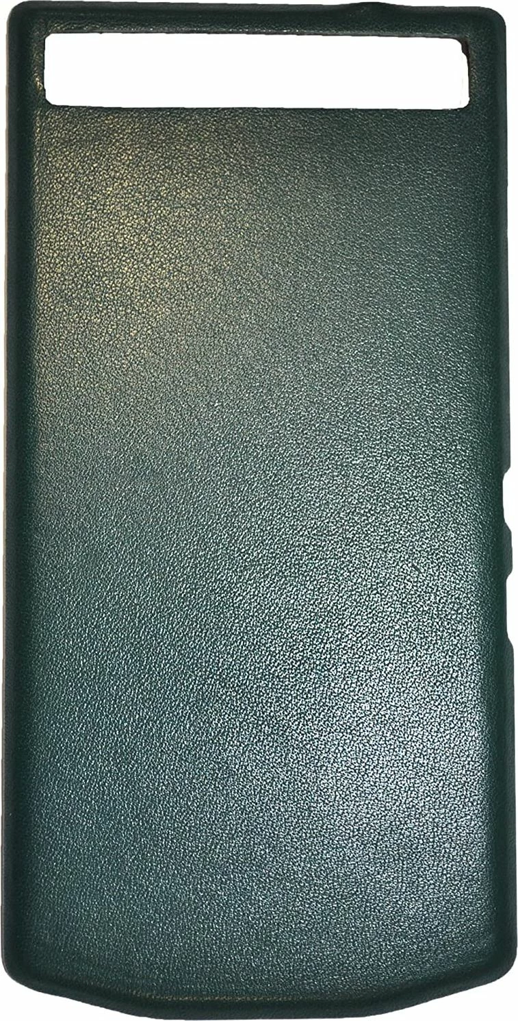 Mbështjellës Blackberry Porsche Design P\'9982, kapak baterie lëkurë natyrale, jeshile