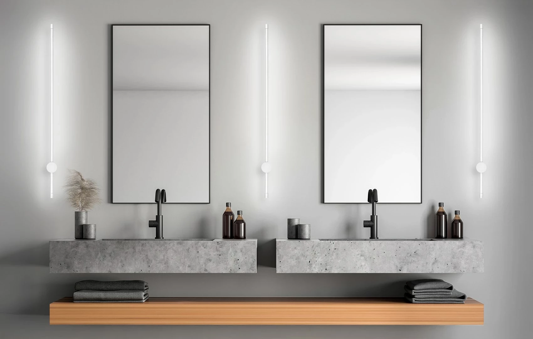 Llambë muri LED Activejet AJE-HILTON, 900 mm, e bardhë, dimmable