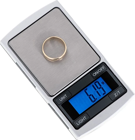 Peshore precize, Adler AD 3168, 100 g / 0.01 g, ekran LCD me ndriçim, numërim copash