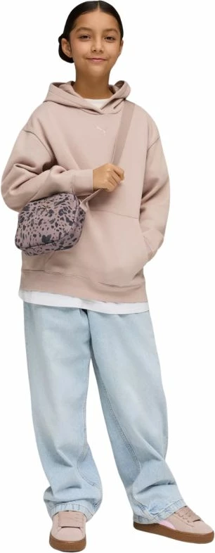 Duks për fëmijë Puma ESS Centered Cat Logo Relaxed, rozë