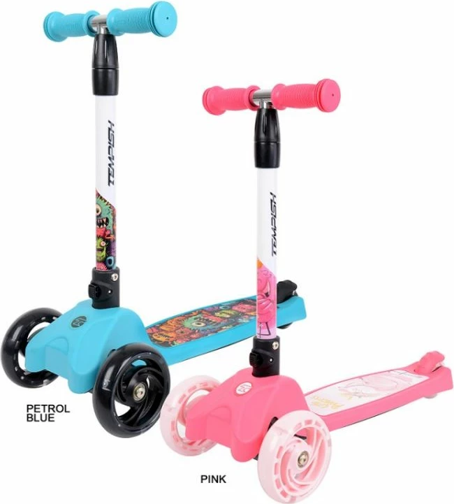 Trotinet për fëmijë Tempish, kaltër ose rozë