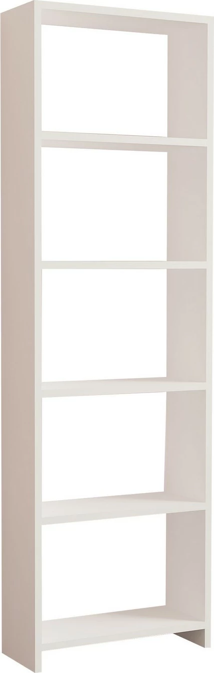 Raft librash Hanah Home, i bardhë, dizajn skandinav