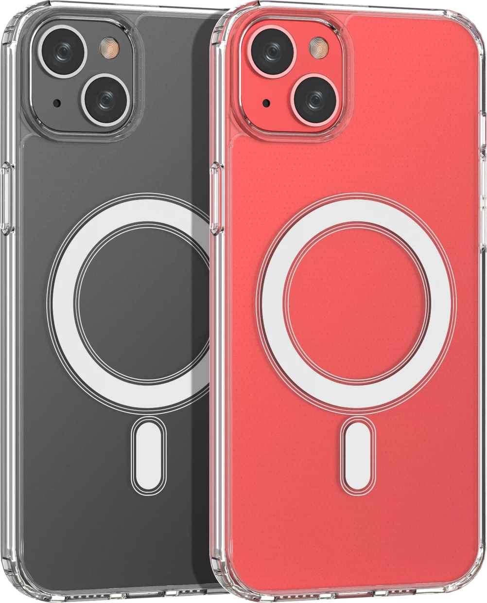 Mbështjellës Hurtel për iPhone 14 Plus, MagSafe, transparent