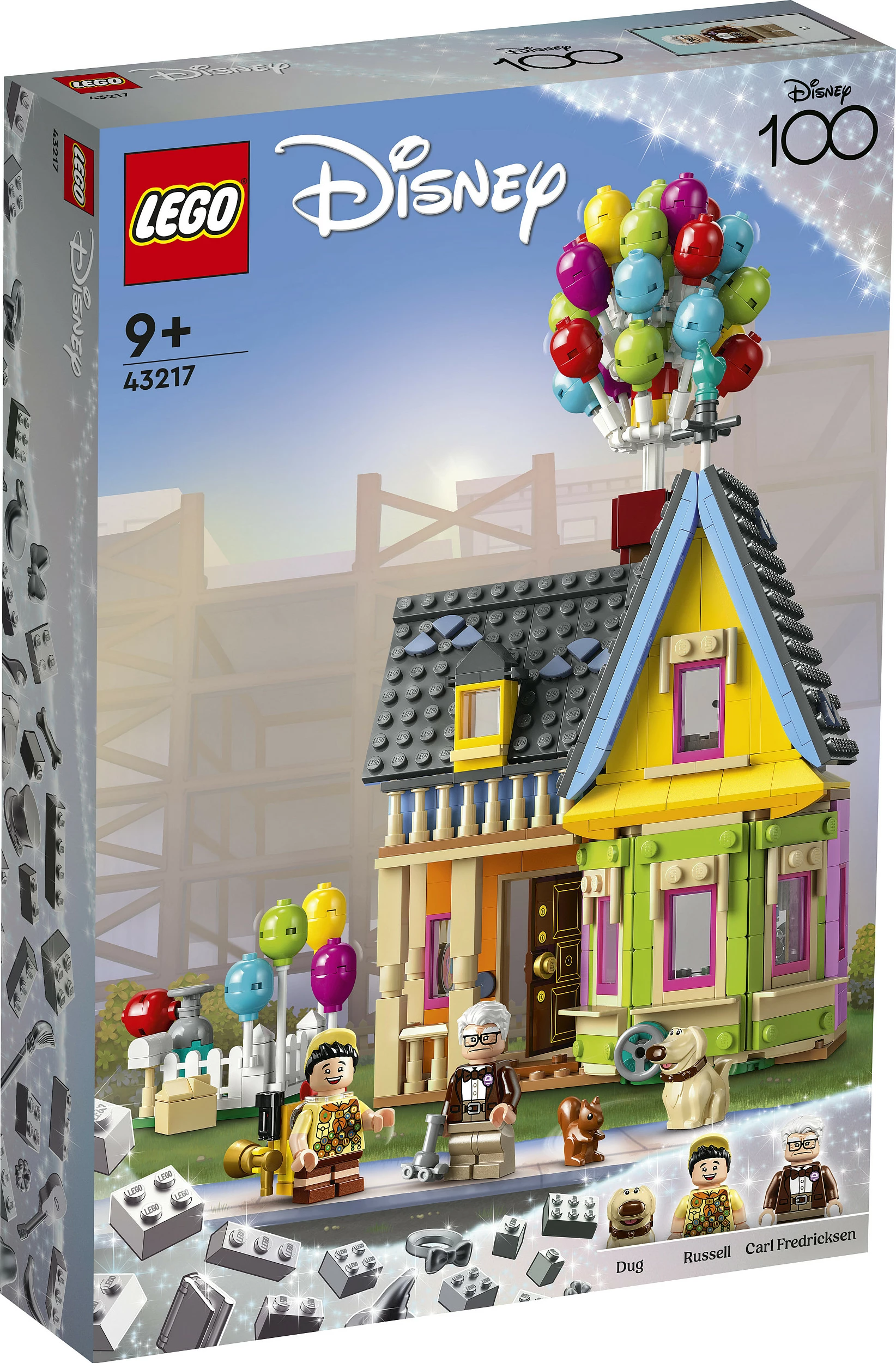 Set ndërtimi LEGO Disney 43217 Up House, 598 copë, shumëngjyrësh