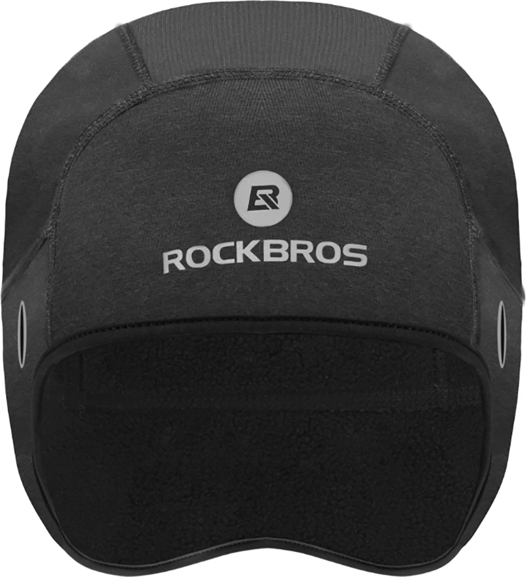 kapuç nën helmetë çiklizmi, Rockbros, Dala, termik me sipërfaqe kundër erës dhe vrima për syze, universale 53-61 cm, gri
