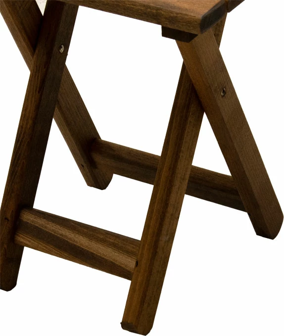 Tavolinë Retto, ngjyrë arre, 45x45x48cm