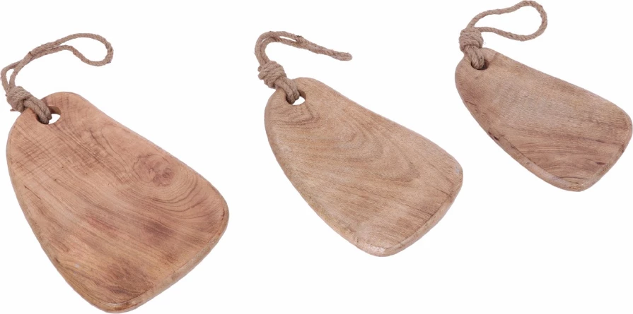 Dërrasë prerëse prej druri mango, natyrale, 40x25x3cm