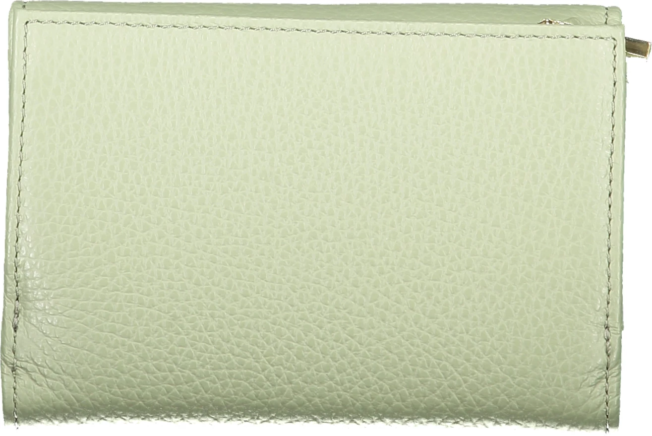 Portofol për femra COCCINELLE Metallic Soft Wallet, e gjelbër