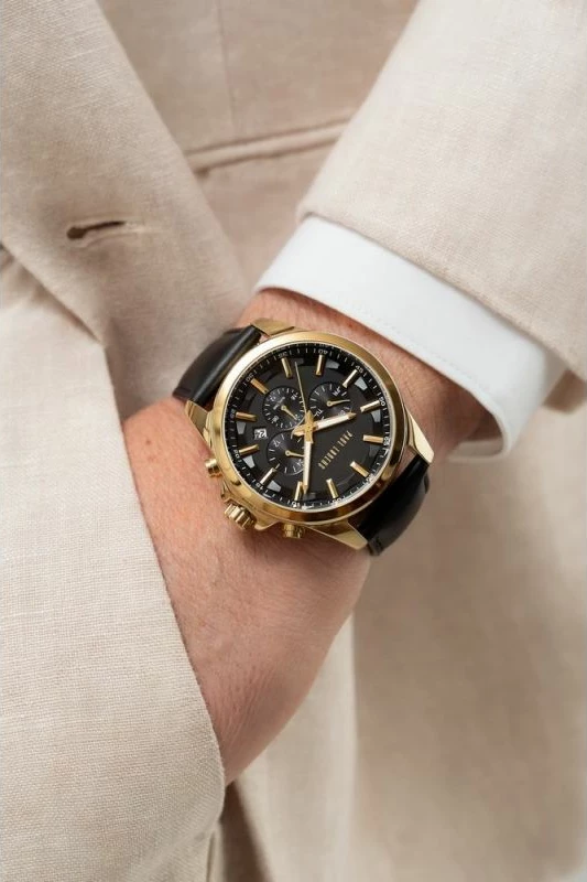 Orë dore për meshkuj Paul Lorens, e zezë