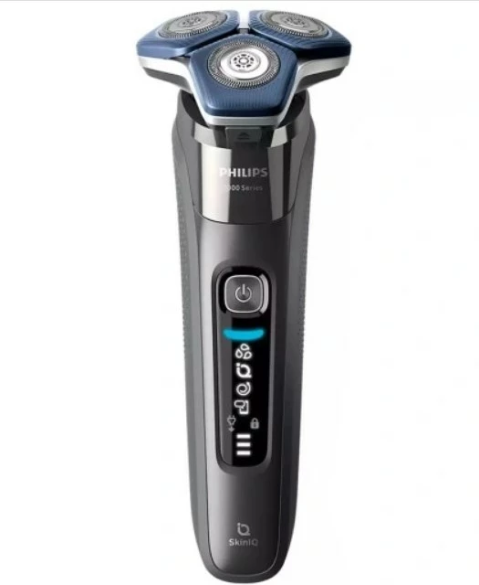 Makinë rroje Philips Series 7000 S7887/58, Wet & Dry, bateri t’integrume, 60 min punë, karikim 1 orë, gri e errët, set me kuti udhëtimi