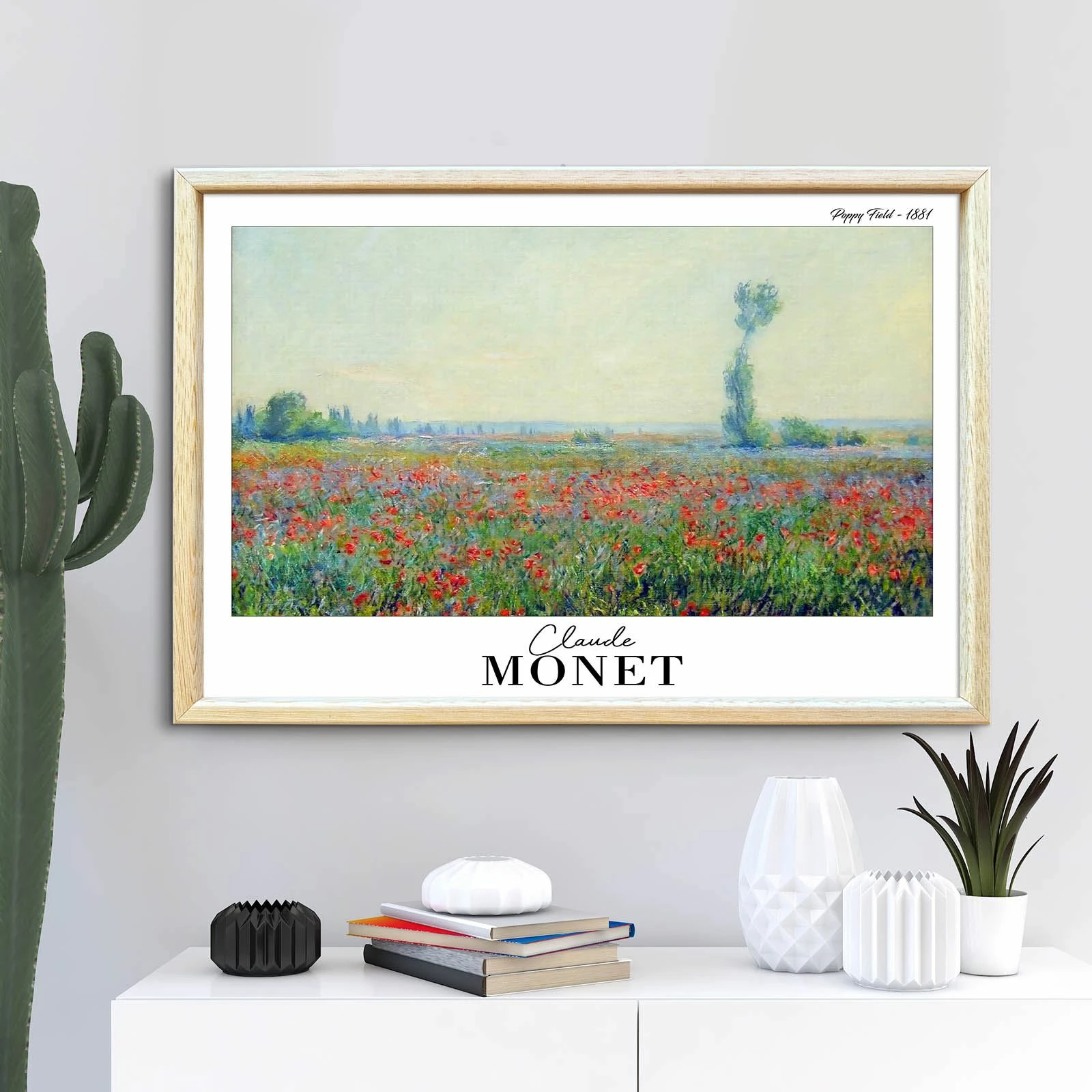 Pikturë dekorative me kornizë, Wallity, 4262AHSMONET-022