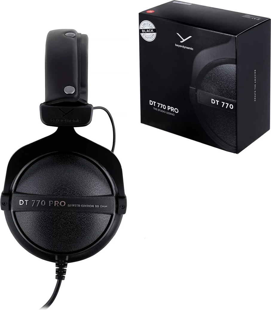 Kufje studio Beyerdynamic DT 770 Pro 80 Ω Black Limited Edition