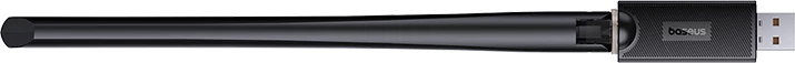 Kartelë rrjeti USB Baseus BS-OH172, 300Mb/s, me antenë të jashtme, e zezë