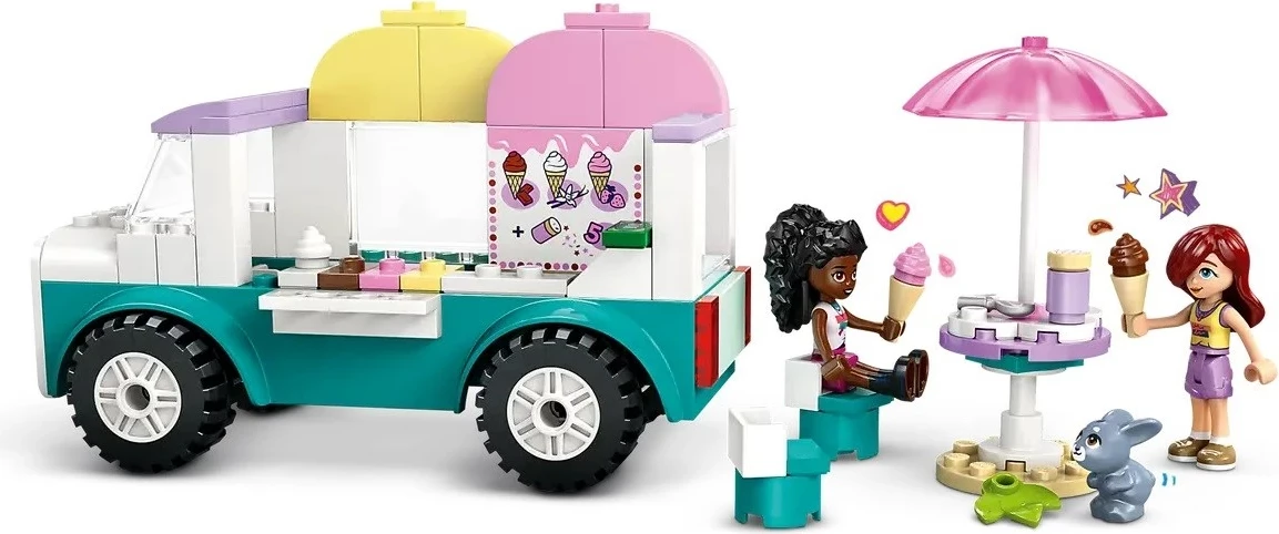 Set LEGO Friends 42644 Furgoni i Akullores Heartlake City