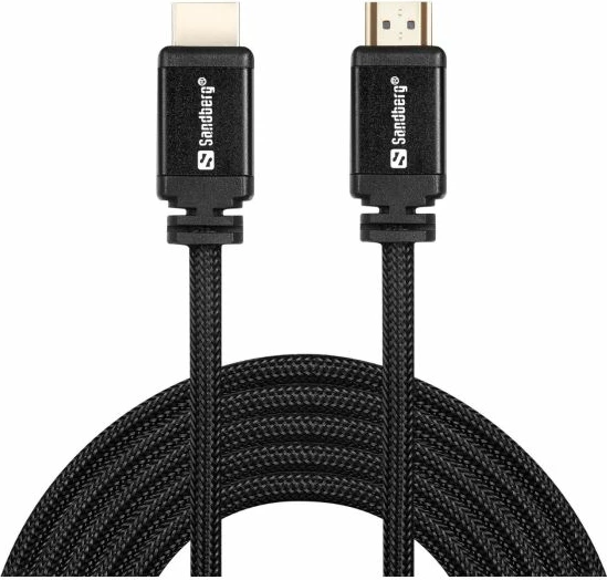 Kabllo HDMI 2.0 Sandberg 509-00, 5 m, e zezë