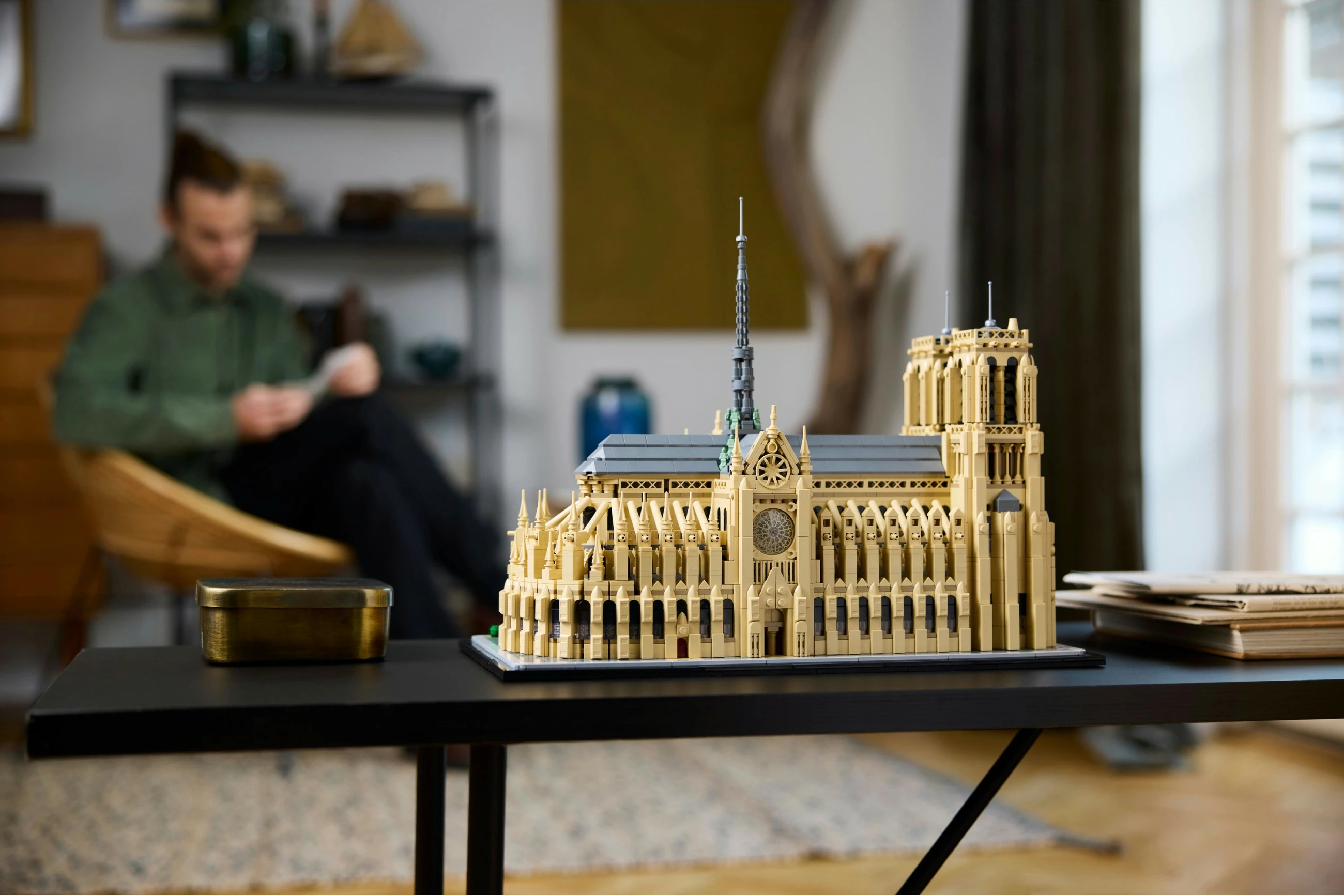 Set ndërtimi LEGO Architecture Notre-Dame de Paris, 4383 pjesë, plastikë, shumëngjyrësh