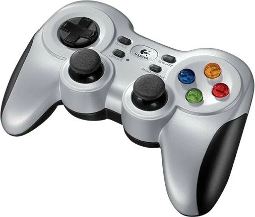 Gamepad Logitech G F710, Wireless, PC, Ngjyrë e zezë dhe argjend