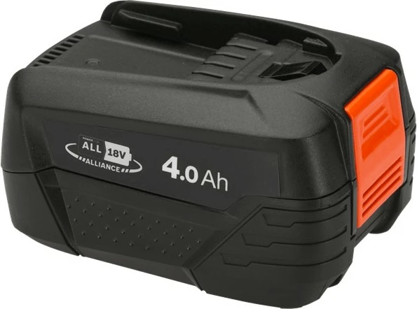 Set baterie dhe karikuesi Gardena P4A PBA 18V/72 4.0 Ah, 4.000 mAh, Li-Ion, 18 V, zi, portokalli