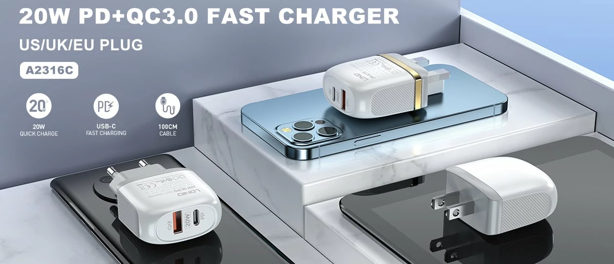 Karikues LDNIO A2316C (Bardhë)