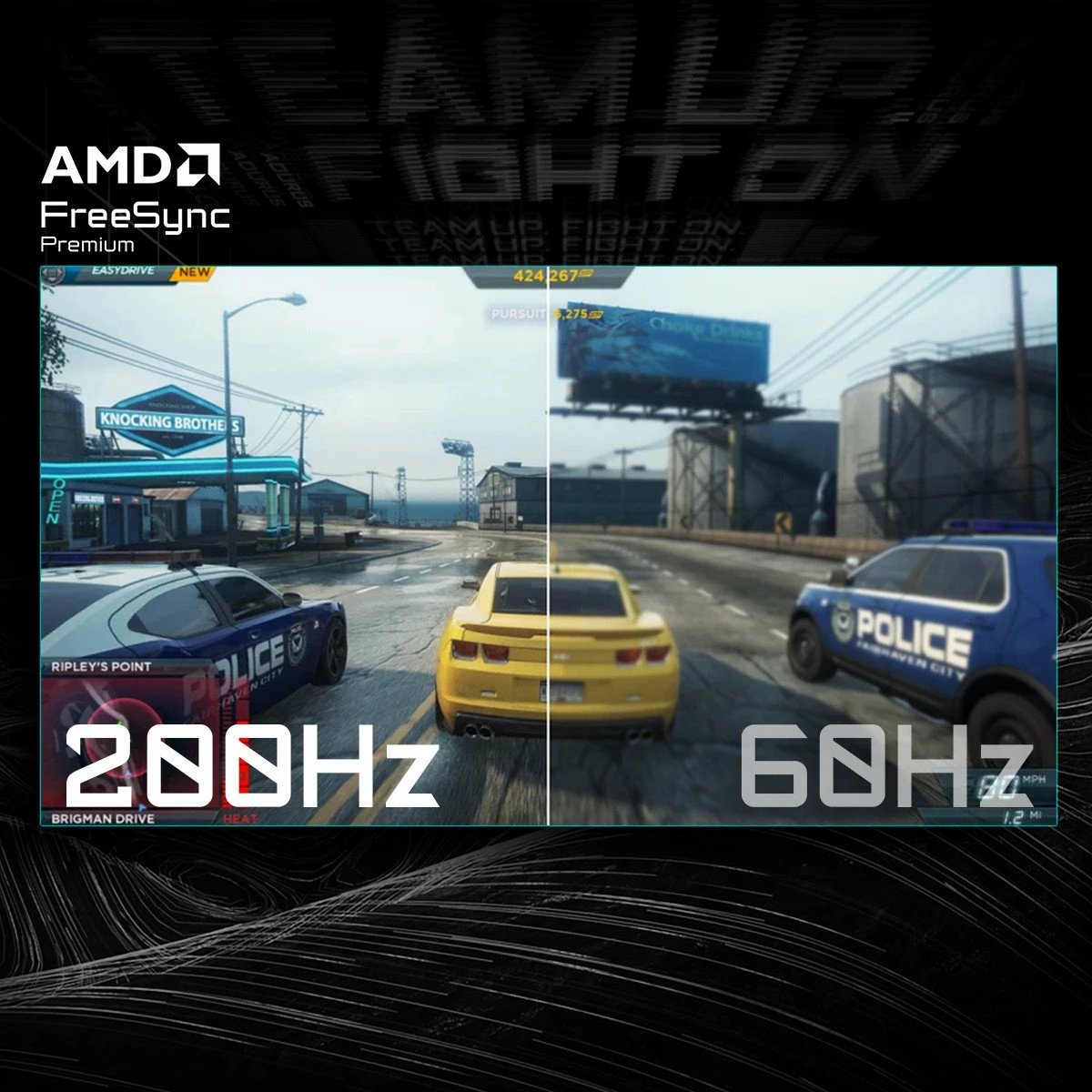 Monitor gaming Gigabyte GS25F2 24.5\" Full HD, IPS, 200Hz, 1ms, HDR10, FreeSync, i zi