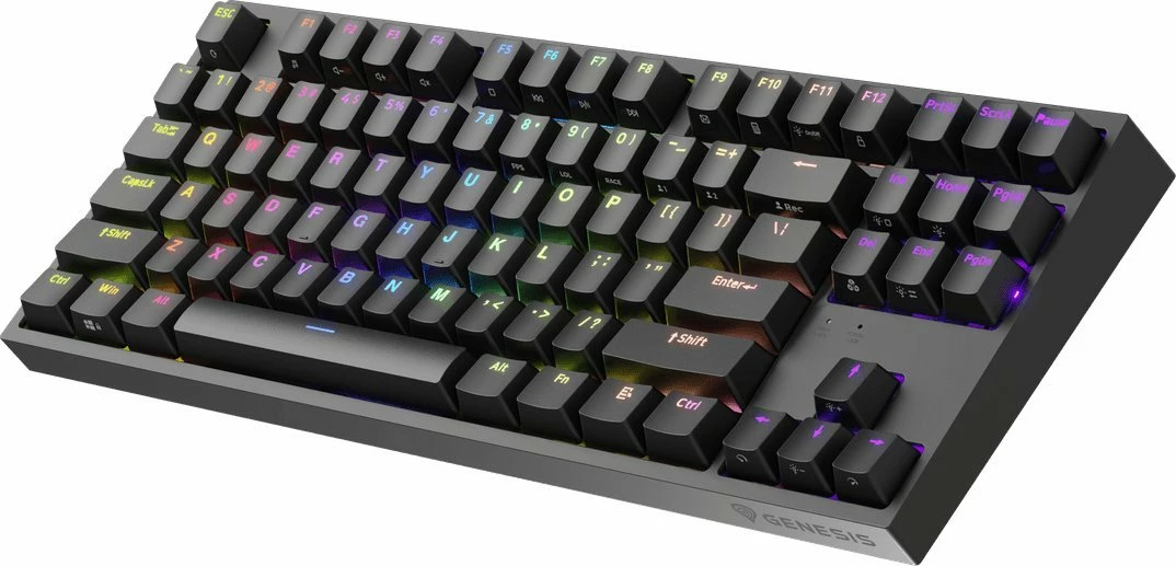 Tastierë mekanike GENESIS Thor 404 TKL NKG-2071, Kailh Box Brown V2, RGB, USB (wired), e zezë