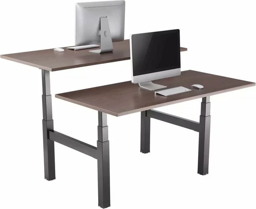 Kornizë tavoline ngritëse (sit-stand) UVI UVID4BL, 62-128 cm, 100-170 cm, 4 motorë, e zezë
