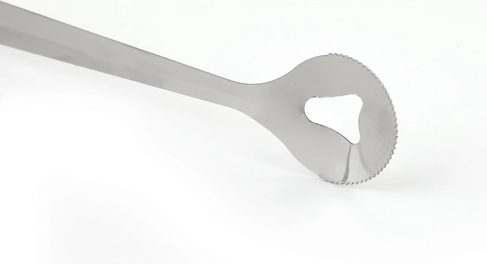 Pincë kuzhine çeliku, me sitë, Hermia, Mit-1707-17, 29cm