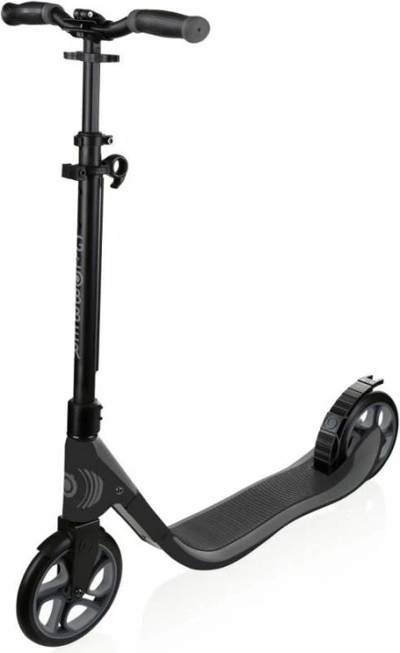 Skuter Globber për meshkuj, femra, fëmijë, i zi