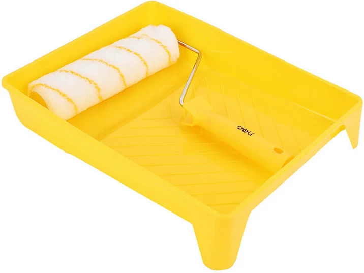 Set për lyerje Deli Tools EDL509703, 3-në-1, e verdhë