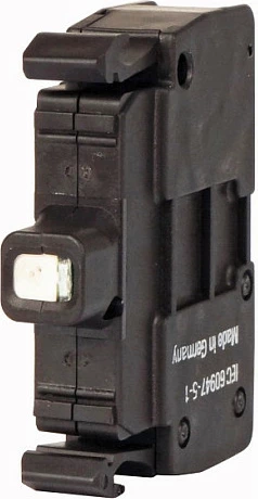Element ndriçues Eaton M22-CLED-W, LED i bardhë, 12-30V AC/DC, IP20, i zi