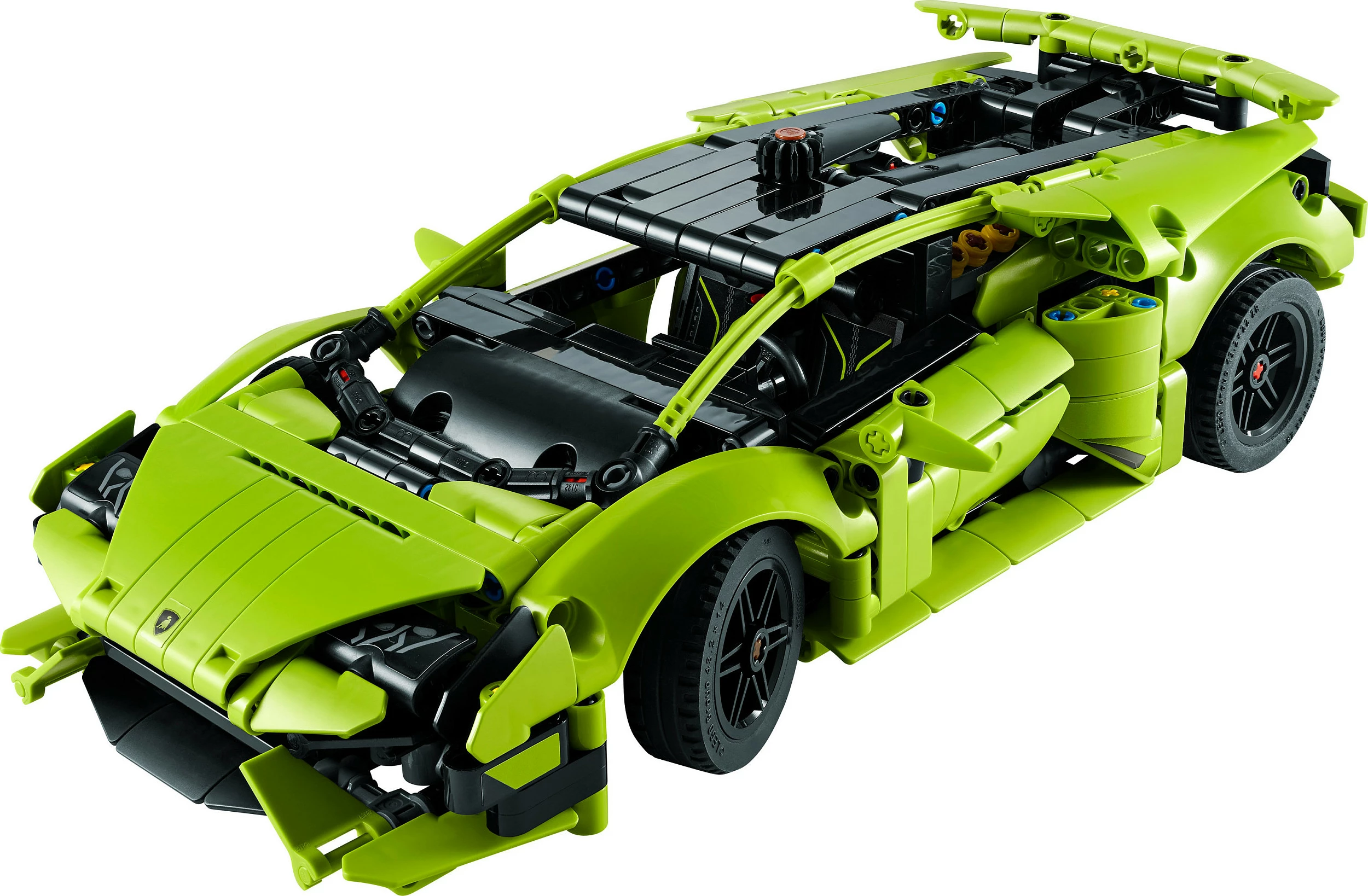 Set ndërtimi LEGO Lamborghini Huracán Tecnica, 806 pjesë, shumëngjyrësh
