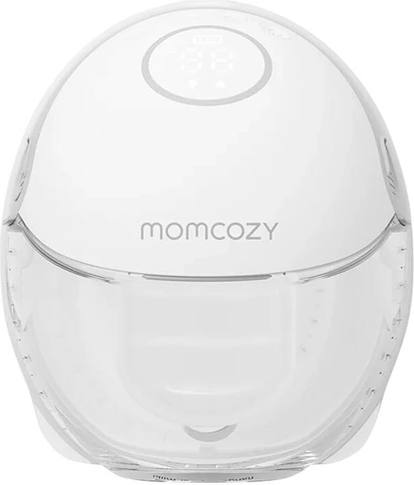 Pompe gjiri dyfishe Momcozy M6, 295 mmHg, 3 modalitete/9 nivele, bateri 1350 mAh, gri, set 2 copë