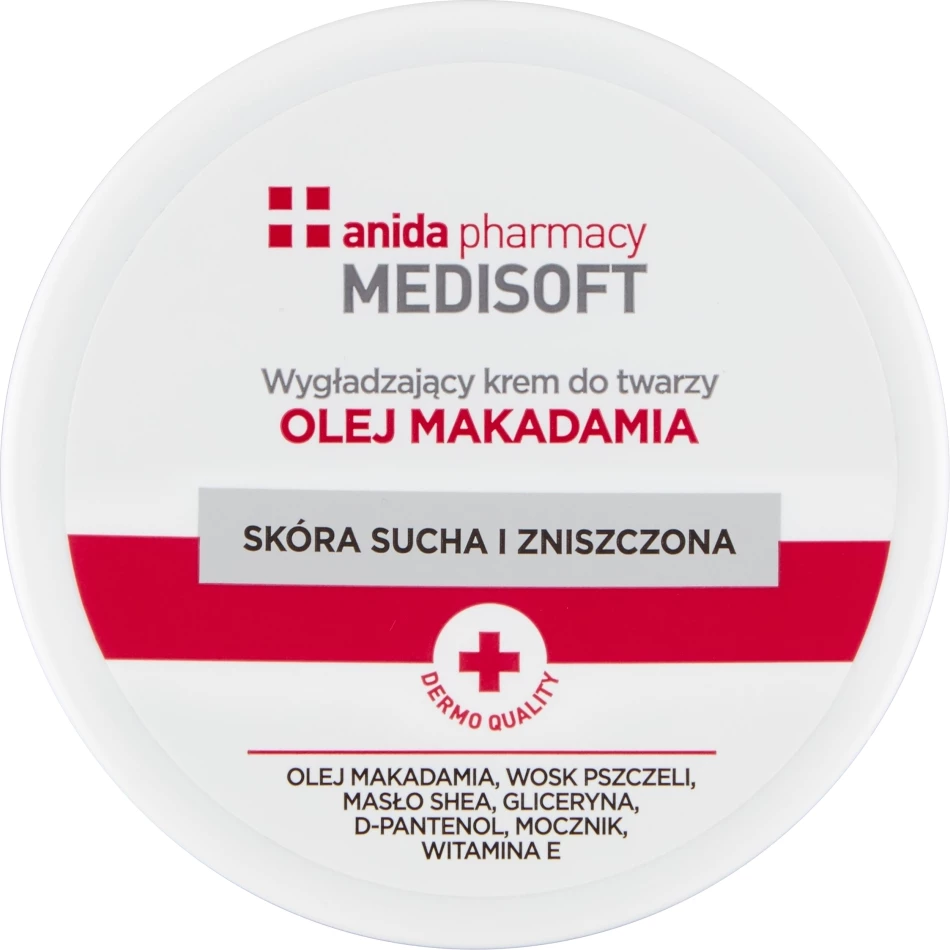 Krem fytyre Anida Medisoft me vaj makadamie 100ml