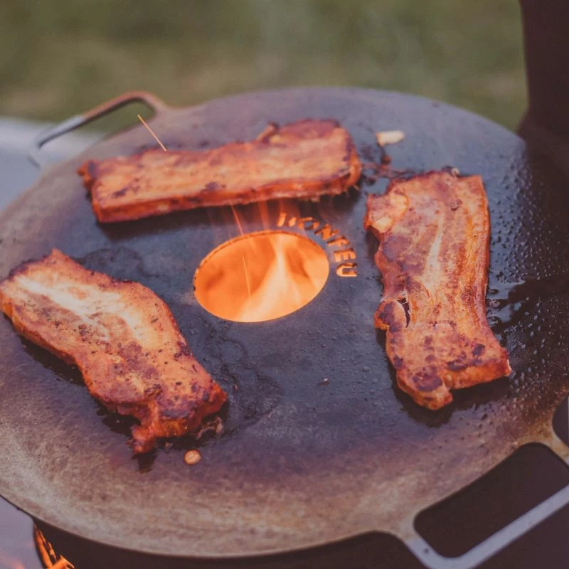 Pllakë plancha për grill Bonfeu, e zezë