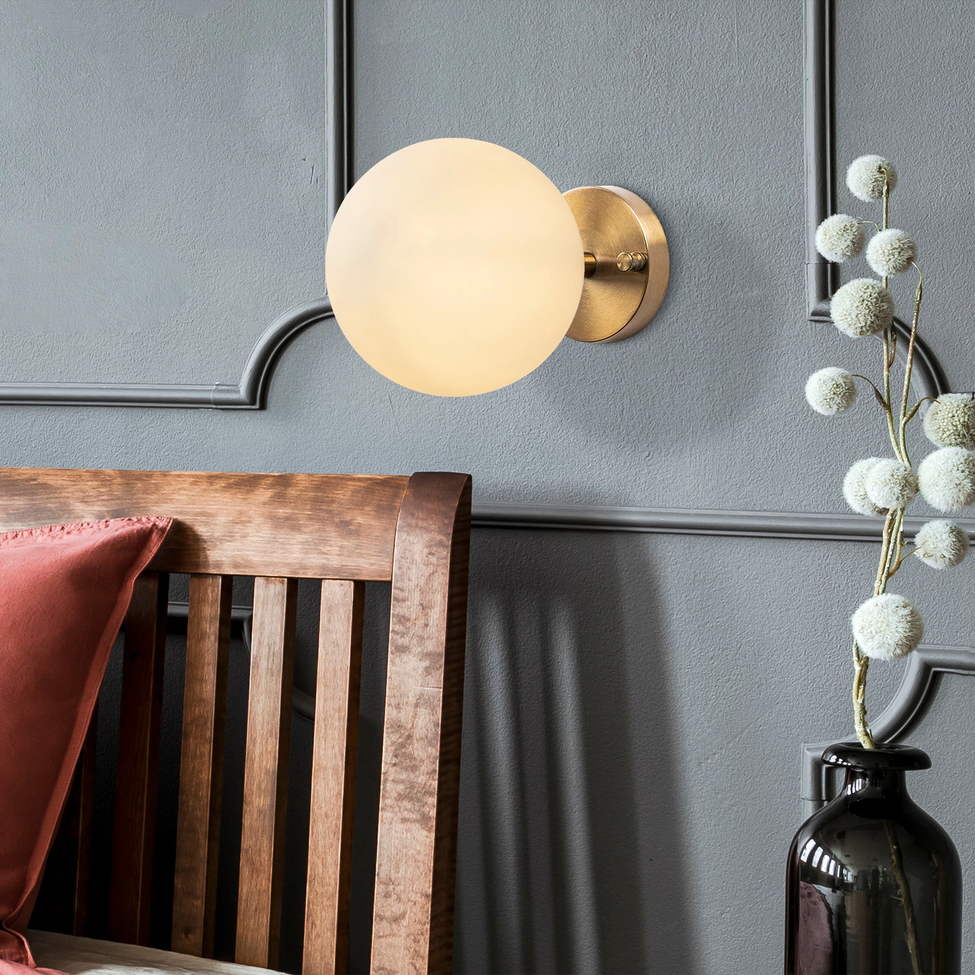 Llambë muri vintage Opviq, Atmaca - 10240