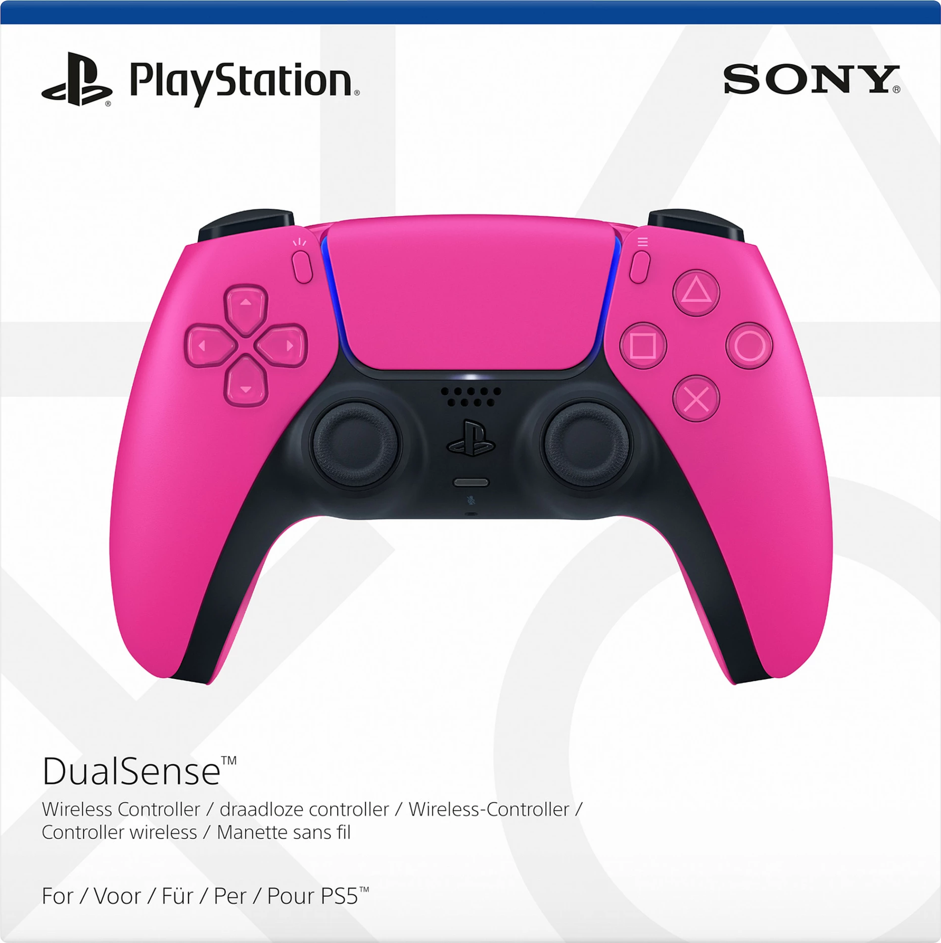Kontroller Sony DualSense Wireless për PS5, Nova Pink 7