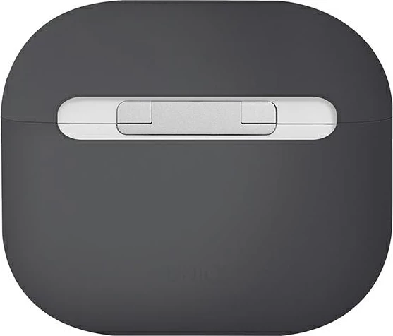 Mbështjellës UNIQ Lino për AirPods 3, silikon, gri