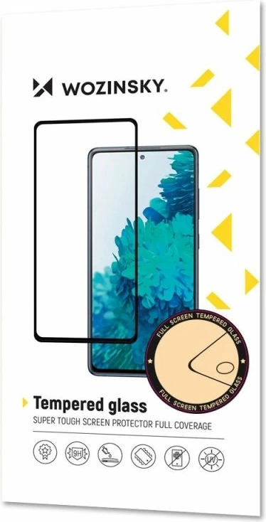 Mbrojtës ekrani Wozinsky Full Glue për Xiaomi Redmi Note 14S, 2 copë, i zi