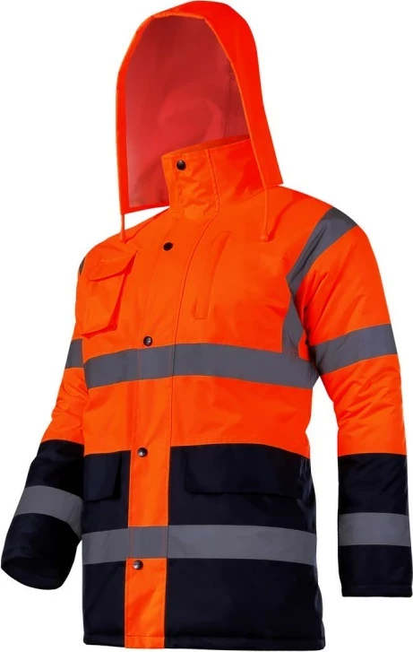 Xhaketë hi-vis LAHTI PRO L4090602, madhësia L, portokalli e dukshme