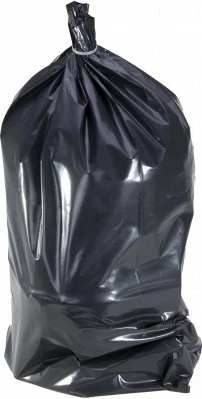 Qese mbeturinash PROLINE 41202 60L 20 copë, të zeza