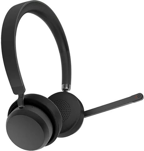 Kufje wireless Lenovo 4XD1Q30302, Bluetooth 5.3, mikrofon me reduktim zhurme, 60h, të zeza