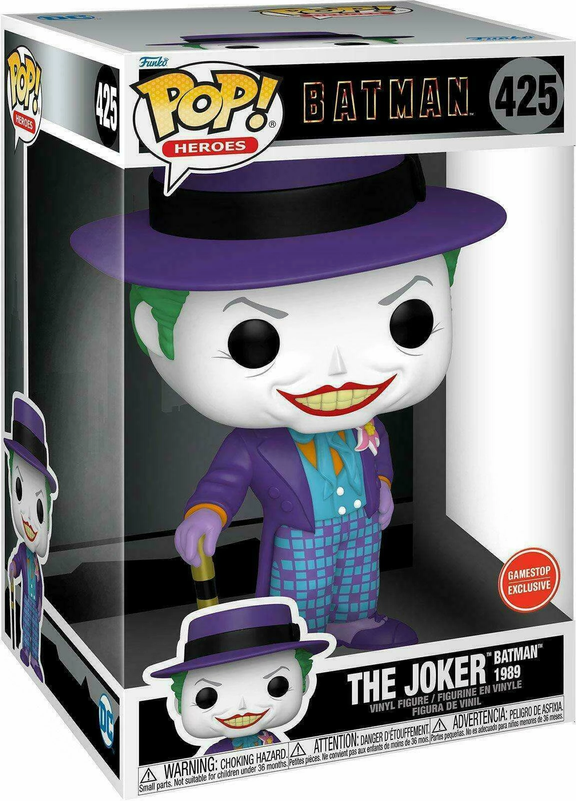 Figurinë koleksionuese Funko POP! Movies Batman The Joker 10\"