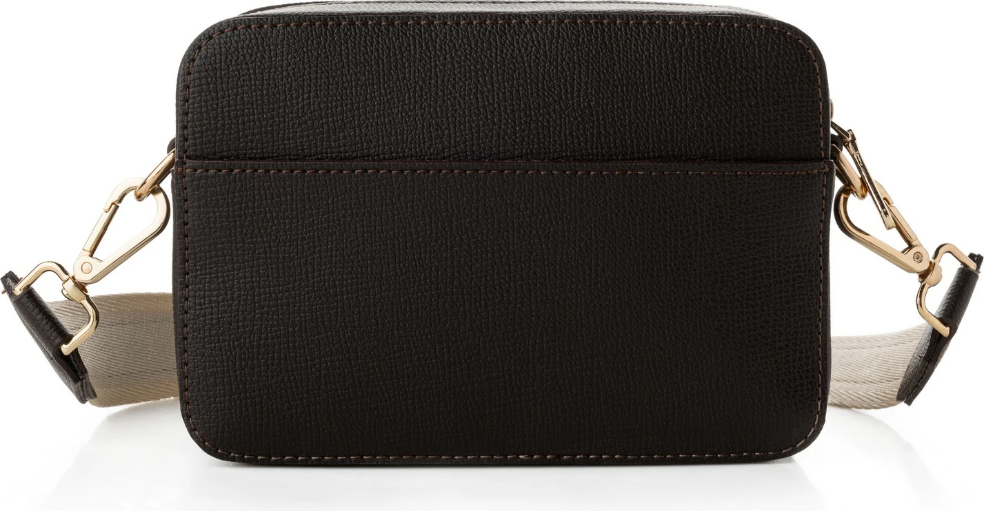 Çantë crossbody Vicenza, ngjyrë kafe e errët
