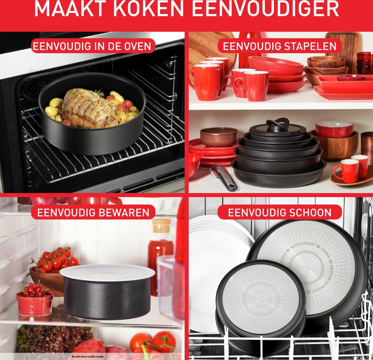 Tigan, Tefal Ingenio Unlimited L7630632, 28 cm, veshje titanium, zi