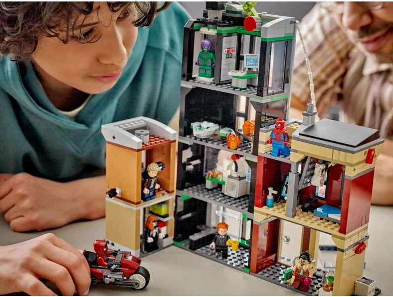 Set LEGO Marvel për fëmijë, Spider-Man dhe Oscorp