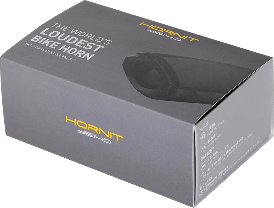 Borë biciklete Hornit, e zezë